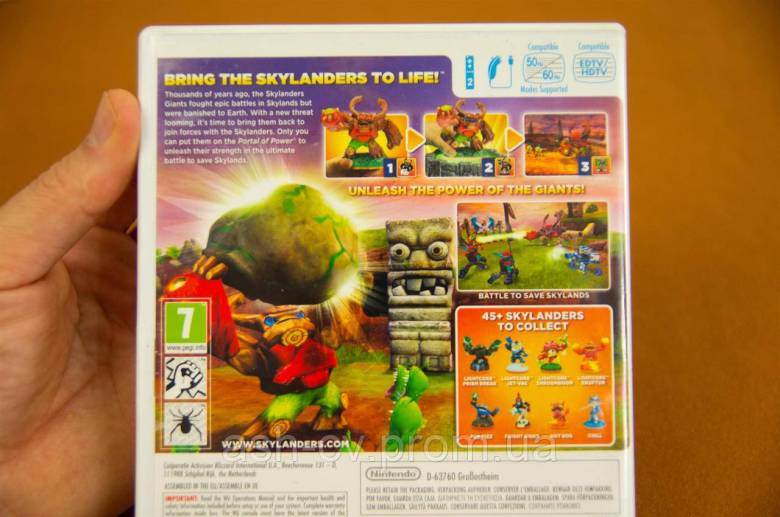 Диск Nintendo Wii - Skylanders Giants - фото фото фото 2