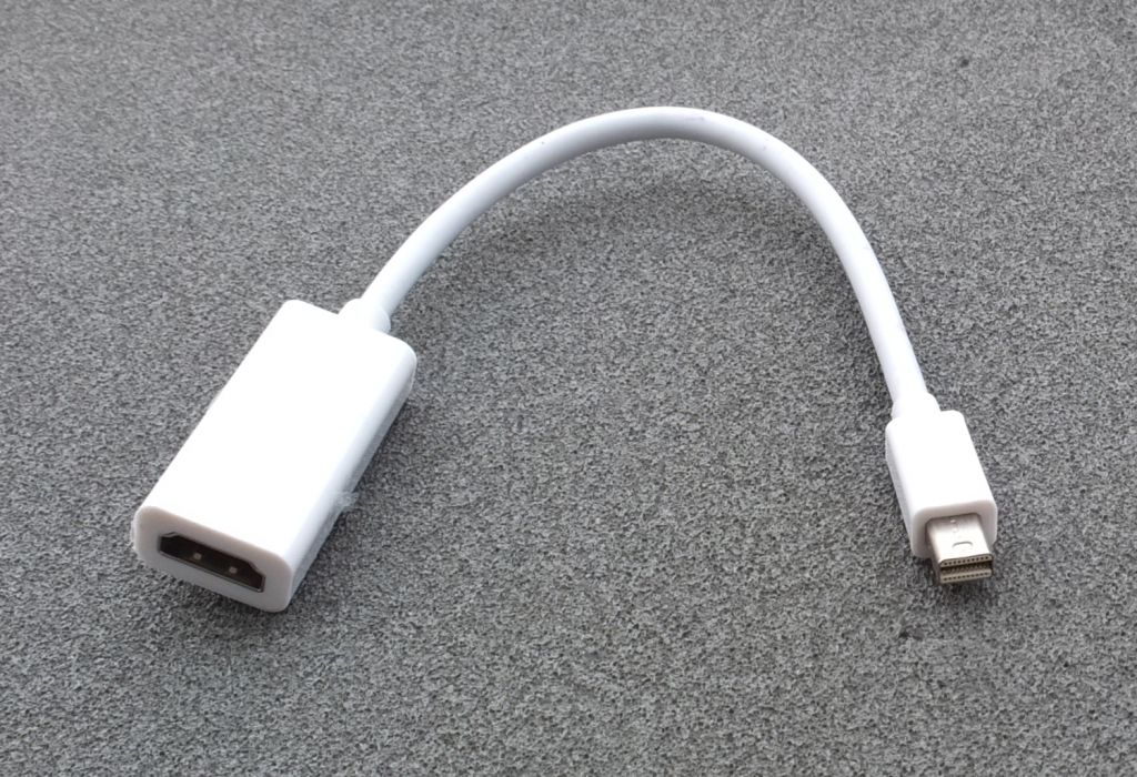 Переходник mini DisplayPort - HDMI   (miniDP - HDMI) мама - фото фото фото 1