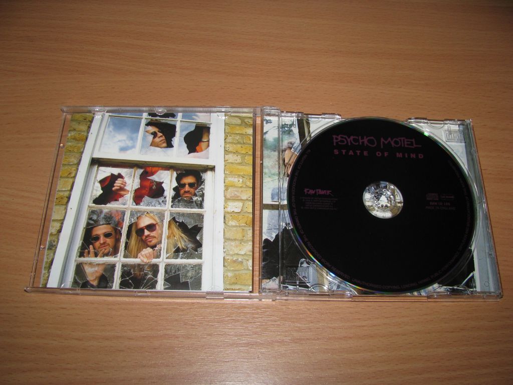 PSYCHO MOTEL - State Of Mind   (1996 Raw Power 1st press,UK) - фото фото фото 1