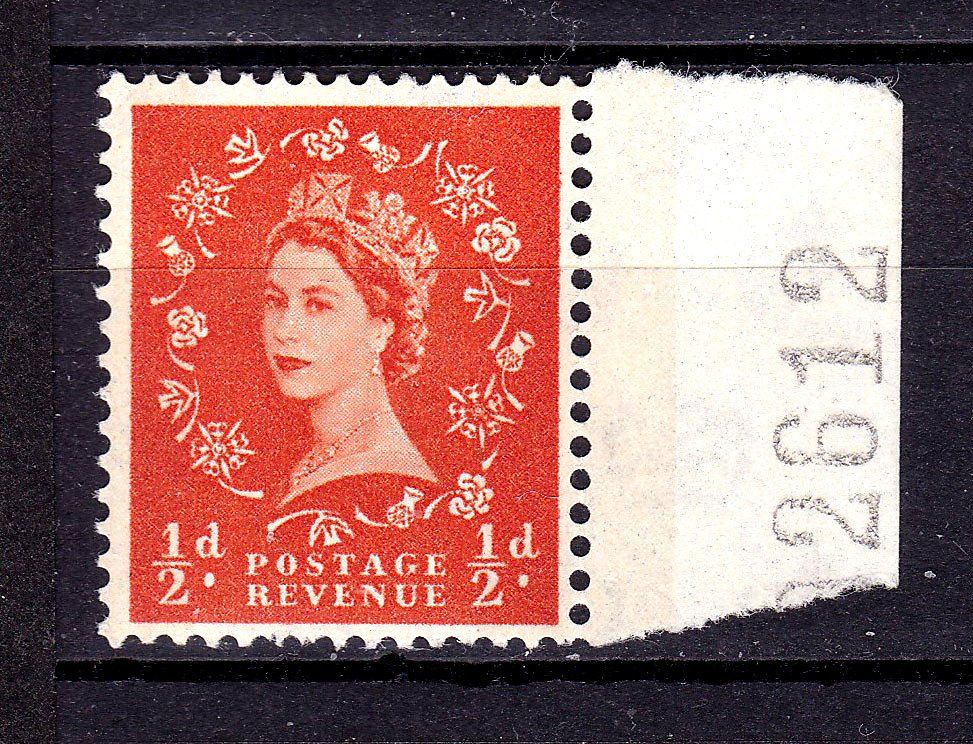 Великобритания  1952 г MNH - HM QE-II -  стандарт - - фото фото фото 0