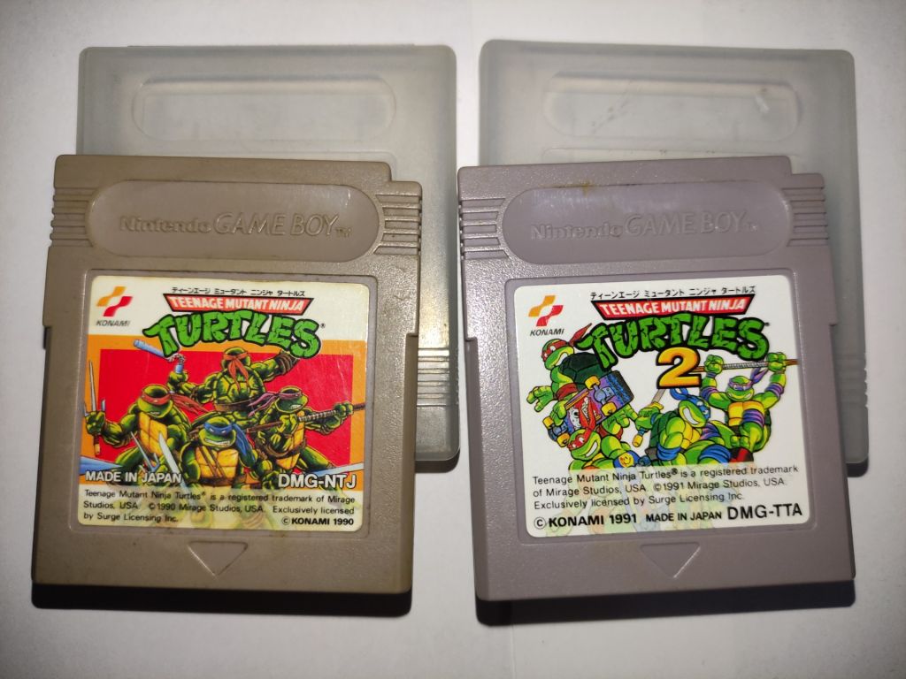 Teenage Mutant Ninja Turtles 1+2 TMNT GB Game Boy Японія, оригінальні - фото фото фото 0