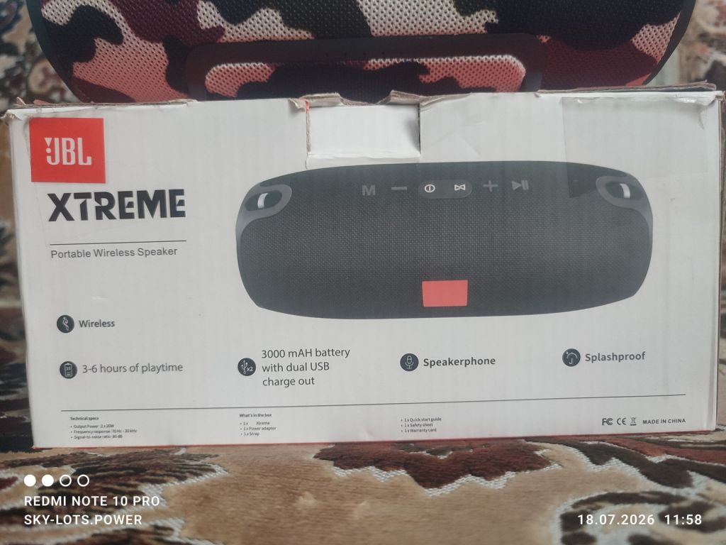 Портативна колонка Bluetooth JBL. - фото фото фото 4