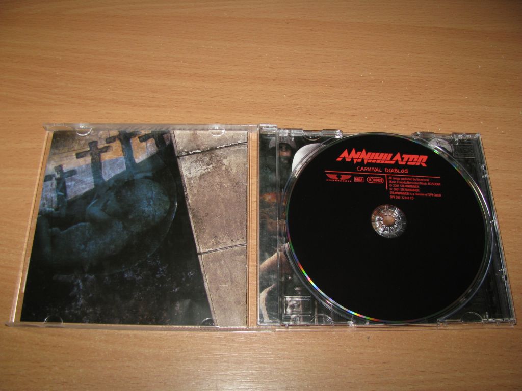ANNIHILATOR - Carnival Diablos  (2001 Steamhammer 1st press) - фото фото фото 1