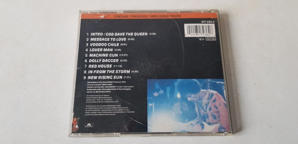 Jimi Hendrix Live Isle Of Wight ' CD фірмовий - фото фото фото 1