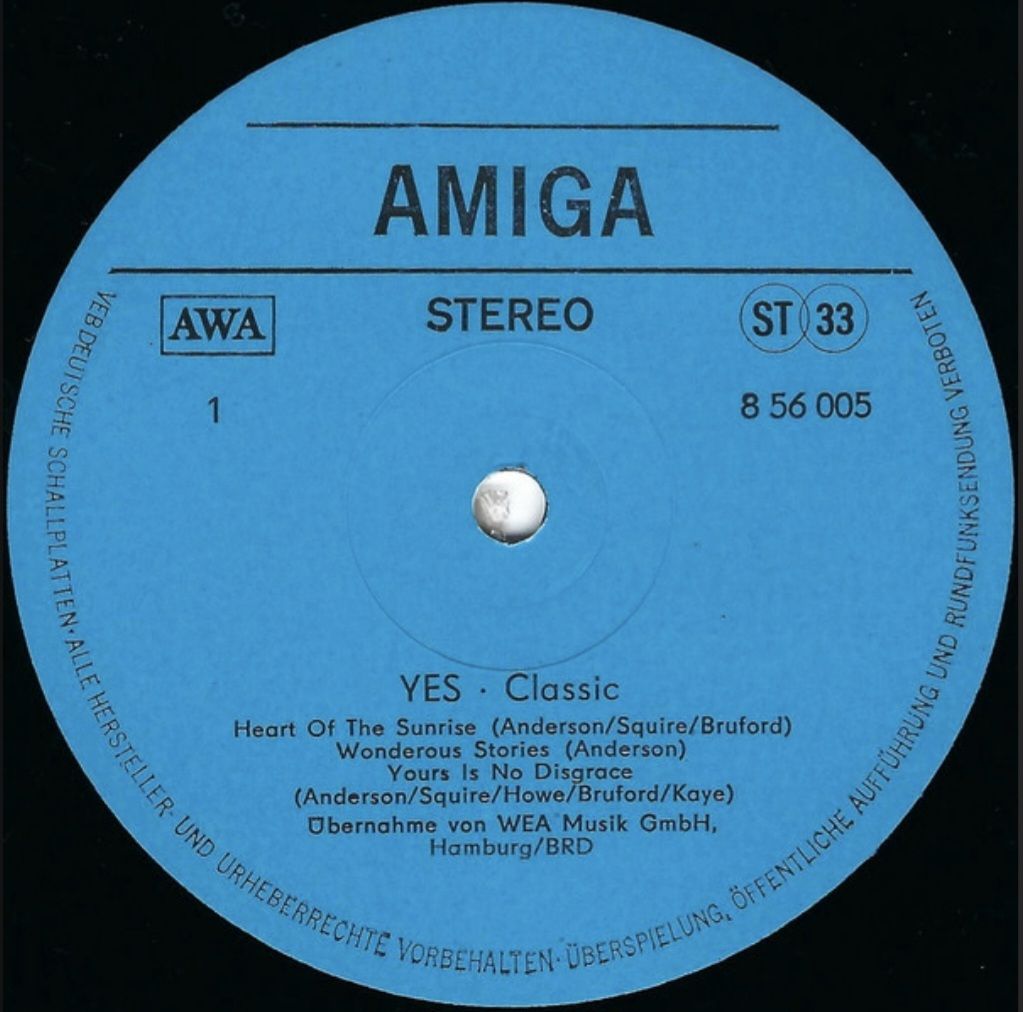 Yes - Classic Yes - 1969-83.    (LP). 12. Vinyl. Пластинка. Germany. Amiga. - фото фото фото 2