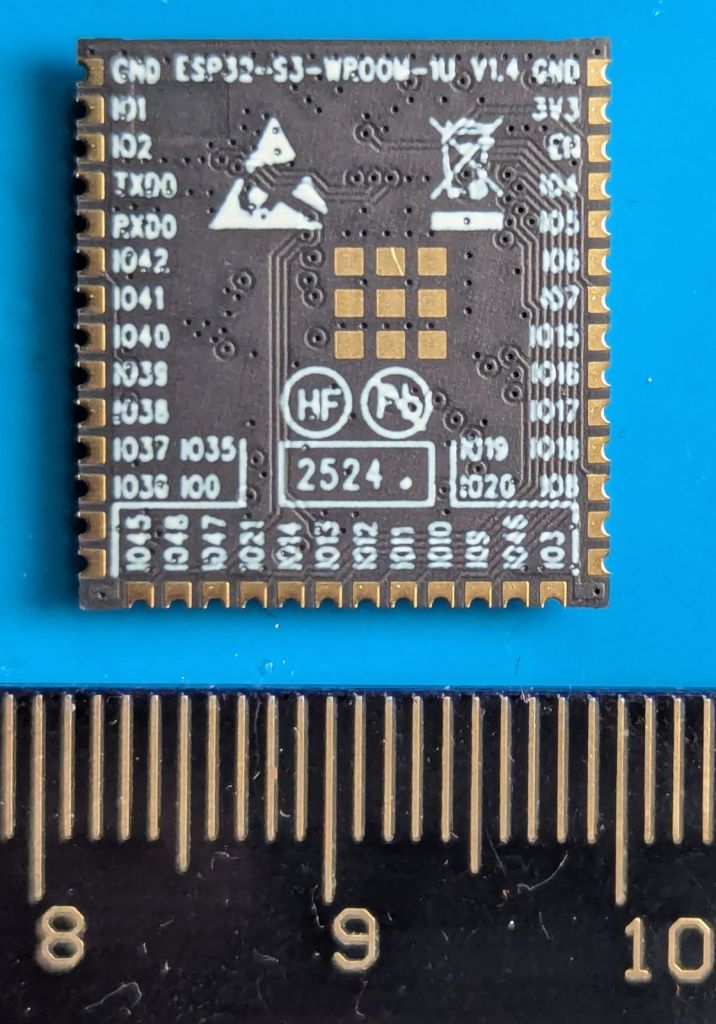Модуль ESP32S3 WROOM-1U-N4R2 4Mb FLash 2Mb psram - фото фото фото 1