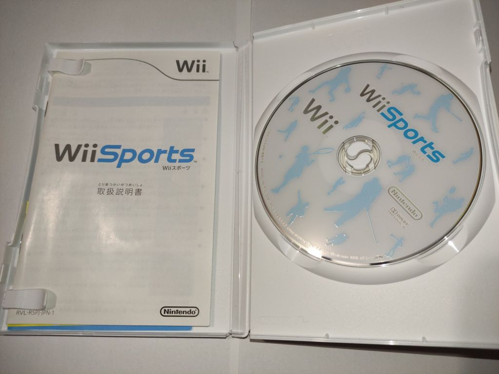 Wii Sports Япония б/у - фото фото фото 1