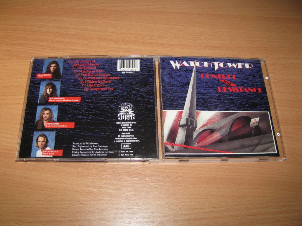 WATCHTOWER - Control And Resistance   (1989 Noise 1st press,USA) - фото фото фото 0