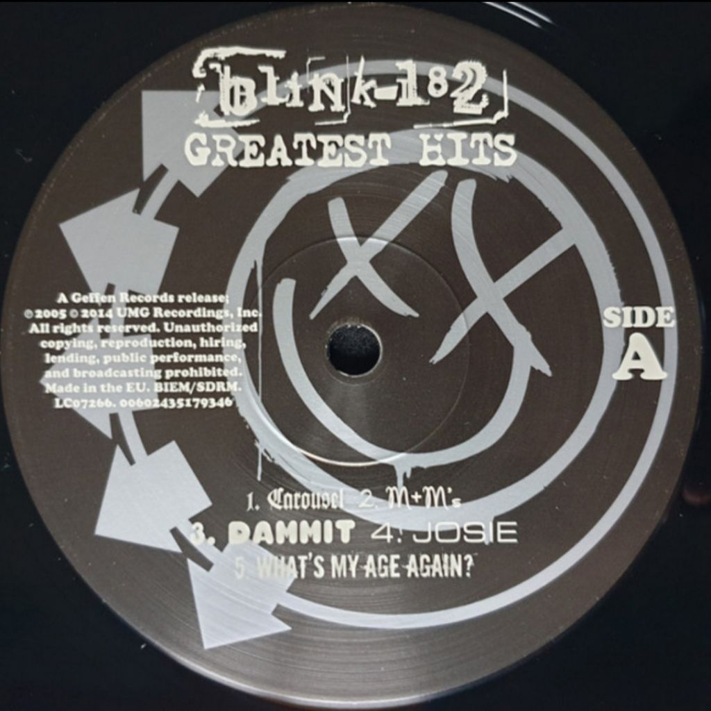 Blink -182 - Greatest Hits - 1994-2019.  (2LP). 12. Vinyl. Пластинки. S/S - фото фото фото 6