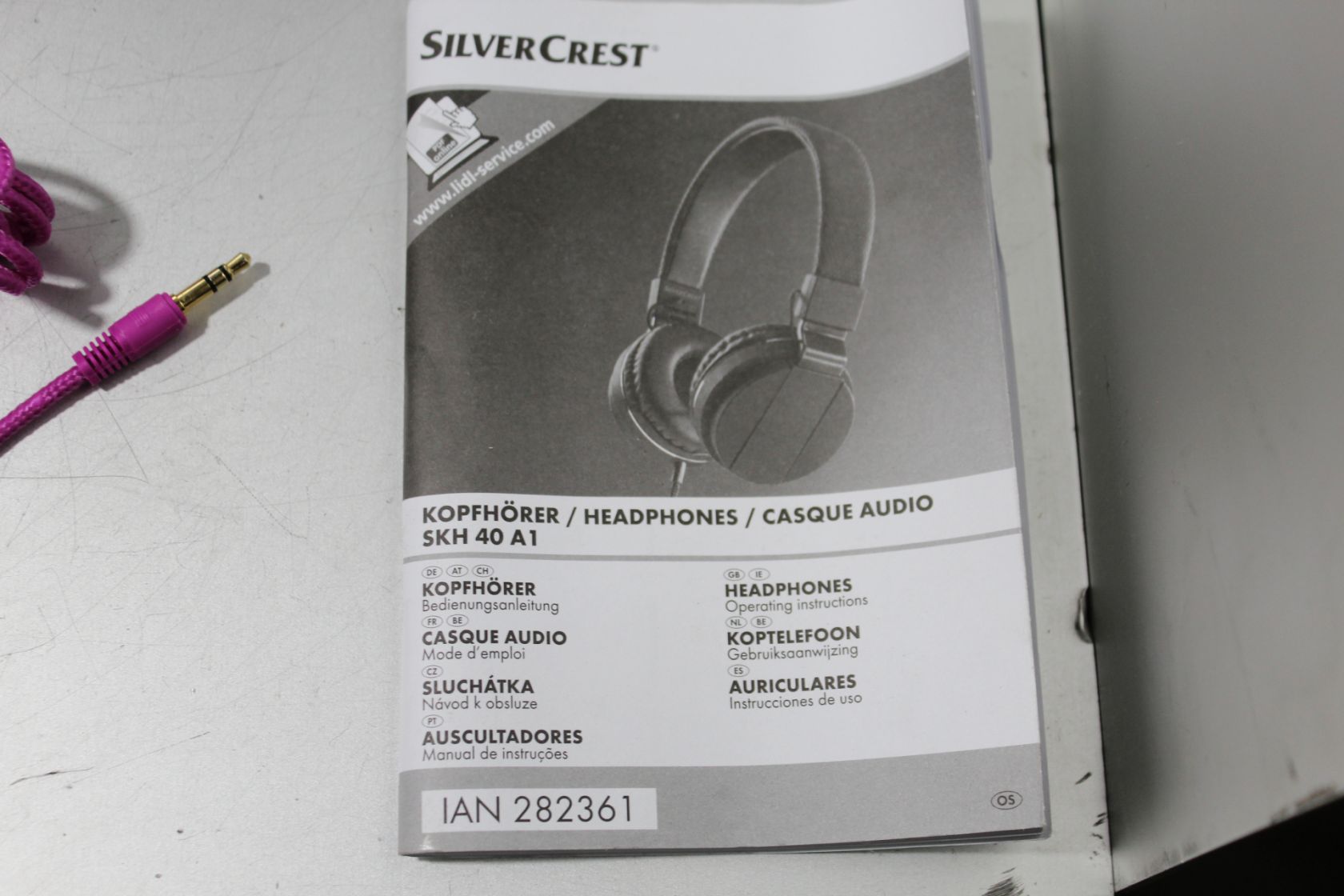 Наушники №827 Silver Crest SKH-40 A1 - фото фото фото 2