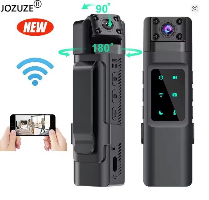 МИНИ КАМЕРА РЕГИСТРАТОР с Аккум HD 1080P WIFI HOTSPOT IR USB-C - фото фото фото 0
