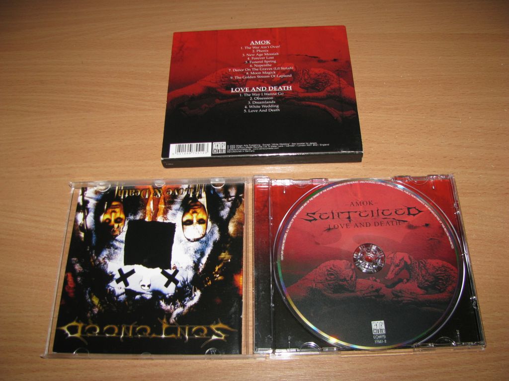 SENTENCED - Amok + Love &amp; Death  (2005 Century Media SLIPCASE) - фото фото фото 1