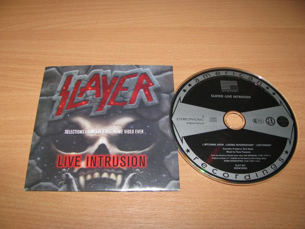 SLAYER - Live Intrusion  (1995 American PROMO) - фото фото фото 0