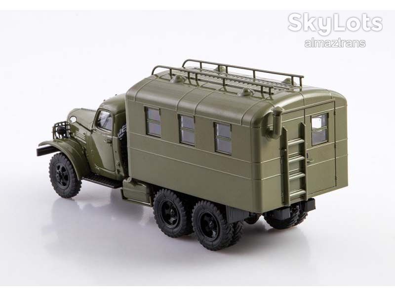 Армейский грузовик ЗиС-151   (АК-34) 1948г. - SSM    (Start Scale Models) - фото фото фото 4