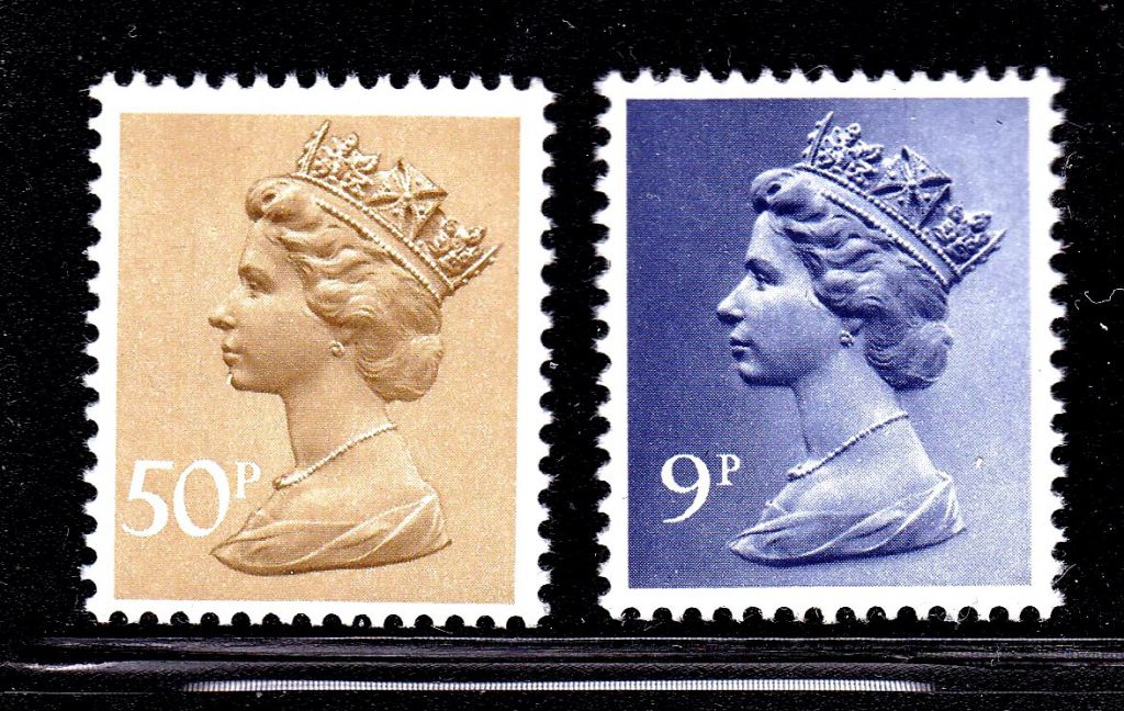 Великобритания   MNH  - HM QE-II -  стандарт - фосф. - - фото фото фото 0