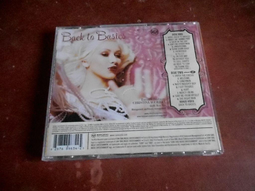 Christina Aguilera Back To Basics 2CD фирменный - фото фото фото 1