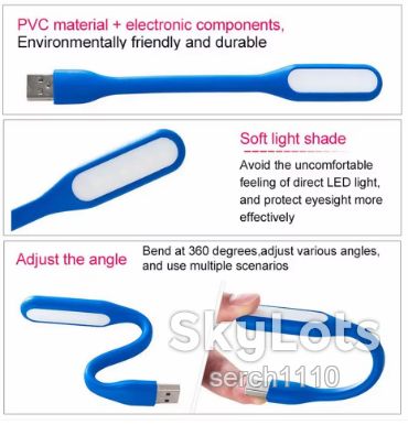 Гнучка USB LED лампочка-ліхтарик для повербанка і ноутбука! - фото фото фото 4