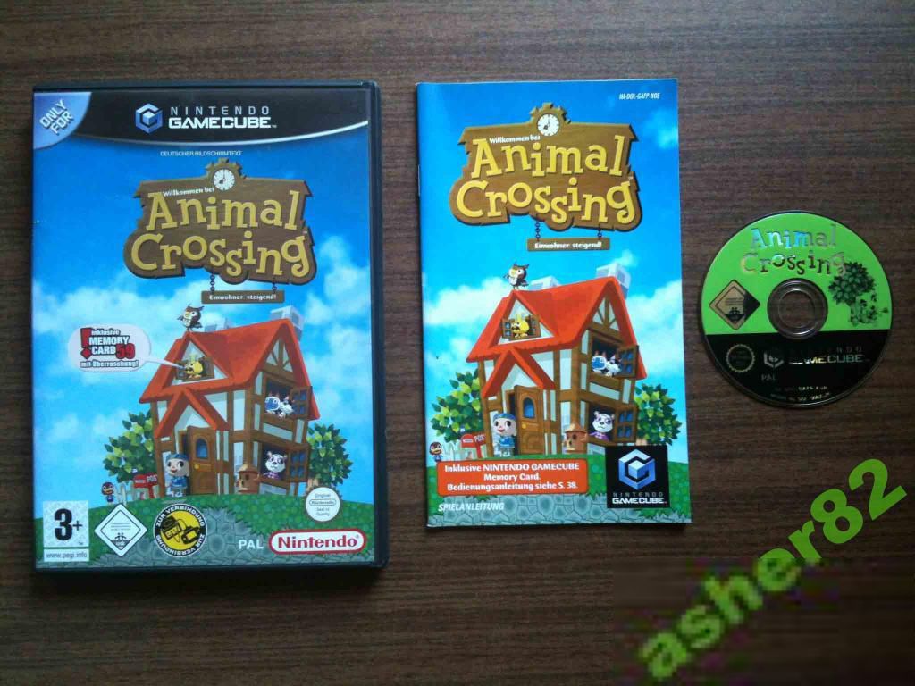 Игра на Nintendo Gamecube "Animal Crossing"        (PAL) - фото фото фото 0