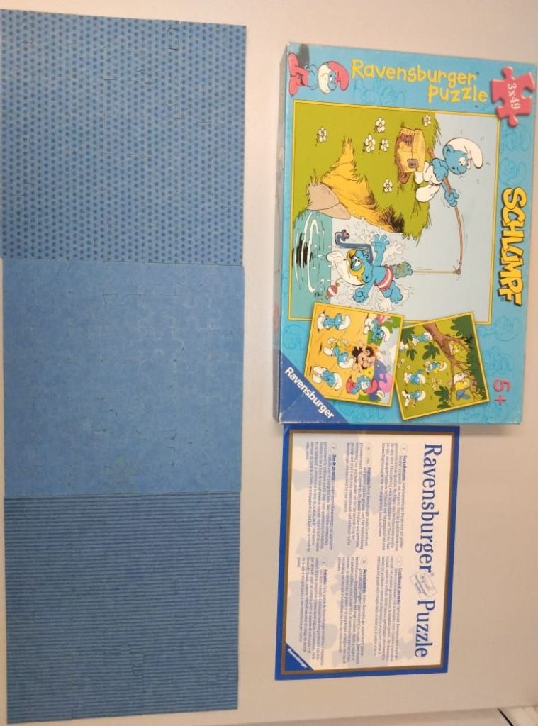 Дитячі пазли Ravensburger Смурфики 3в1  (3x49 елементів) Смурф - фото фото фото 6
