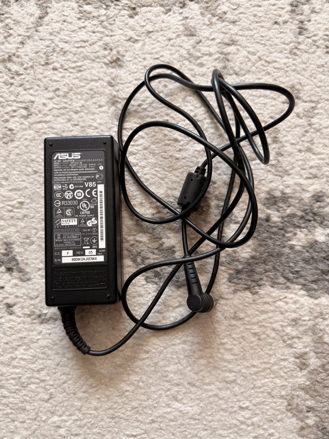 Блок живлення для ноутбука ASUS 19V 3.42A - фото фото фото 1