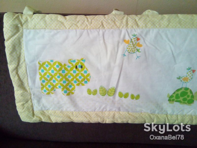 Бампер защита бортик в кроватку Mothercare - фото фото фото 1