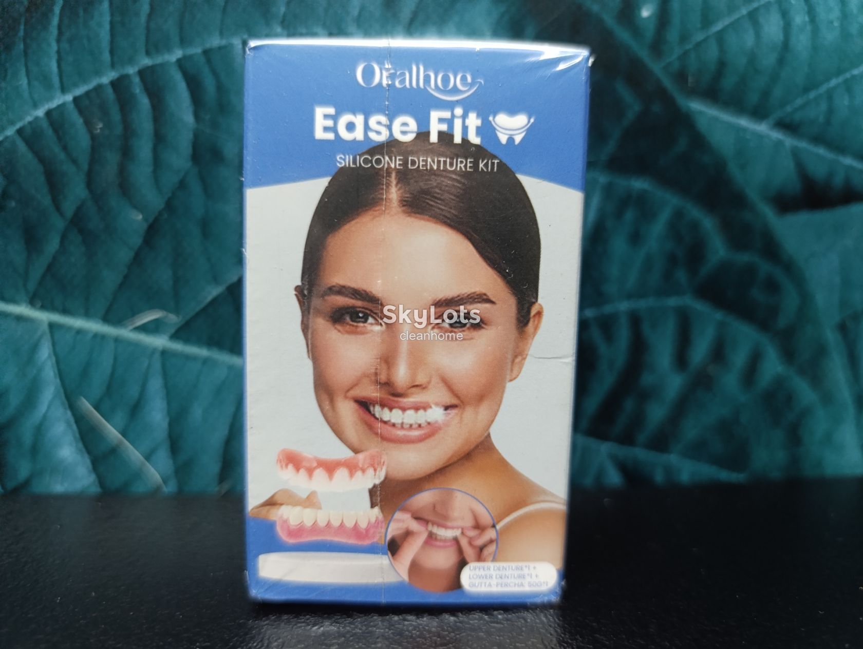 Orallhoe Ease Fit Silicone Denture Kit — набір силіконових зубних протезівЗа вашу ціну. № - фото фото фото 0