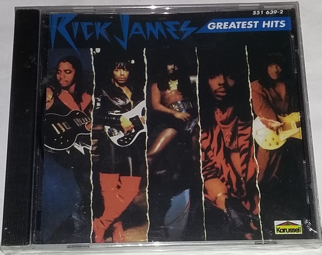 RICK JAMES Greatest Hits CD Australasia Запечатаний. - фото фото фото 0