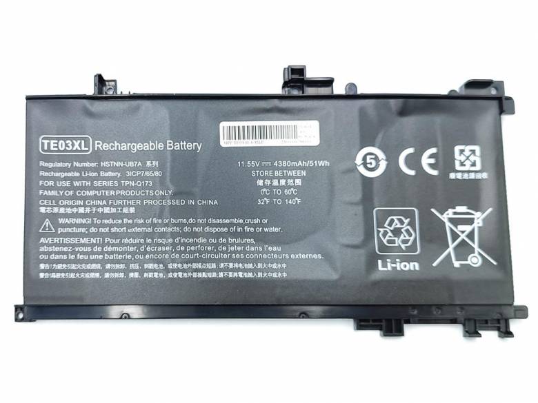 Батарея TE03XL для ноутбука HP  15-bc, 15-AX, 15-AX015TX (4380) - фото фото фото 0