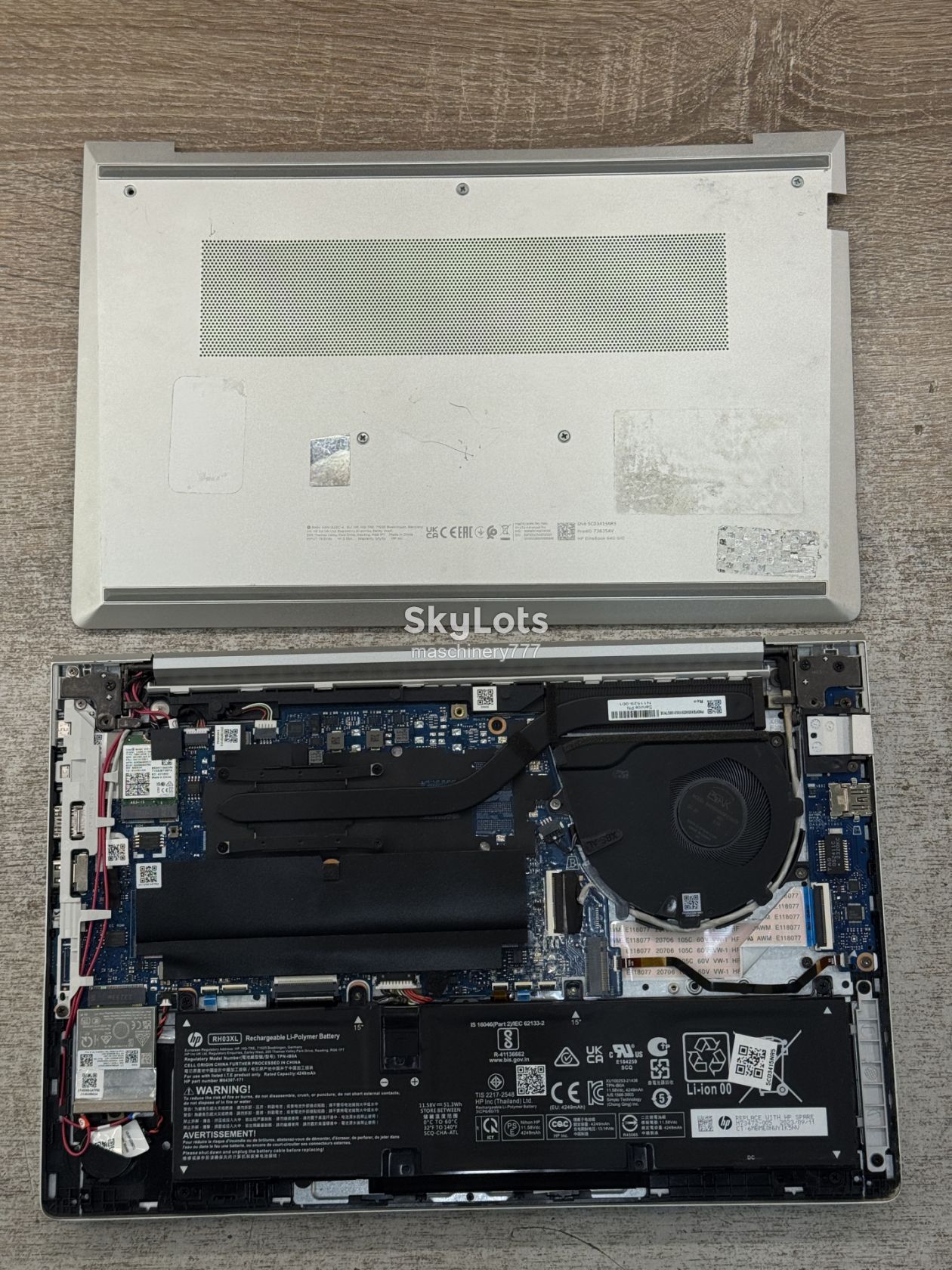 ноутбук hp elitebook 640 g10-intel core i5-13gen-8gb ram ddr4-№ss200 - фото фото фото 8