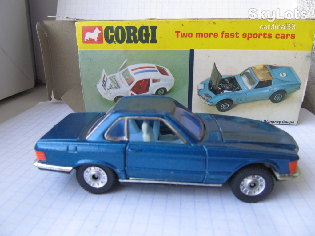 Corgi toys. Mersedes-Benz 350sl - фото фото фото 0