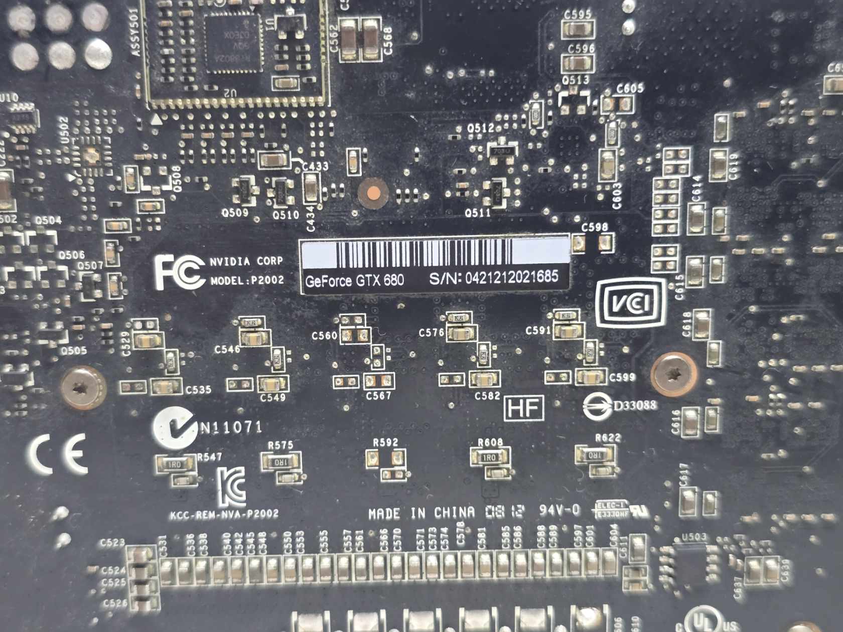 Відеокарта Point of View GTX 680 2GB  (GDDR5,256 Bit,HDMI,PCI-Ex,Б/у) - фото фото фото 4