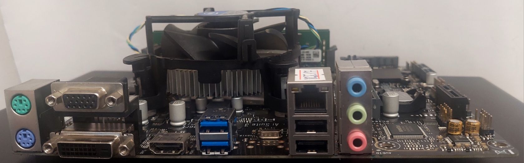 Комплект s1151 Asus Prime H310M-R R2.0+ i5-8400+16GB DDR4+кулер мідь  б/в код.кп17 - фото фото фото 1