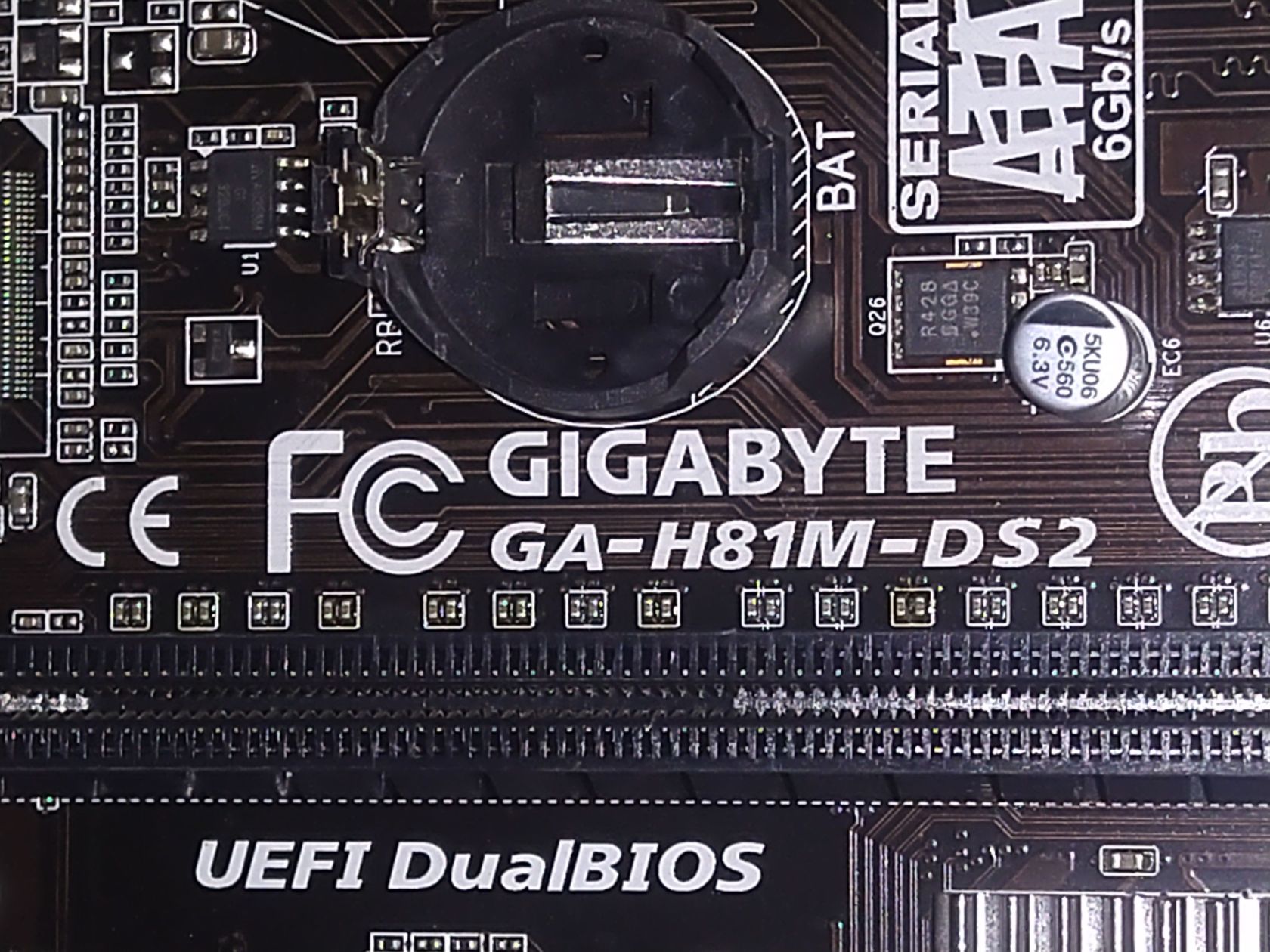 Материнская плата Gigabyte GA-H81M-DS2 + i3 4160T - фото фото фото 3
