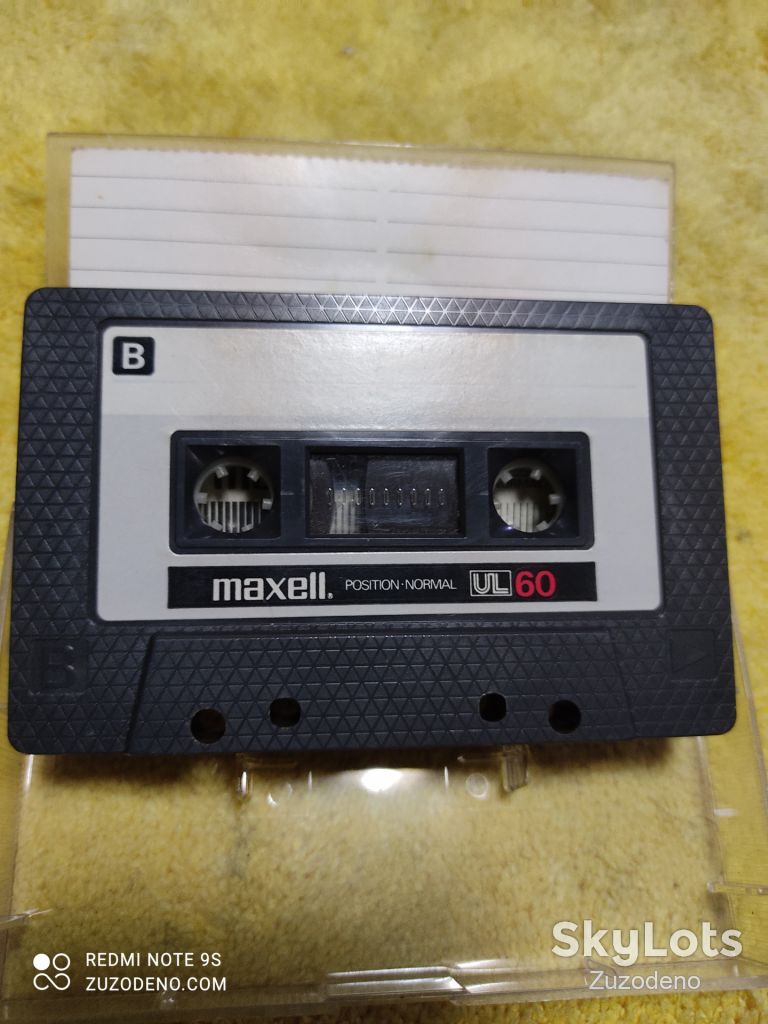 Б/У Аудио кассета MAXELL UL 60 - фото фото фото 3