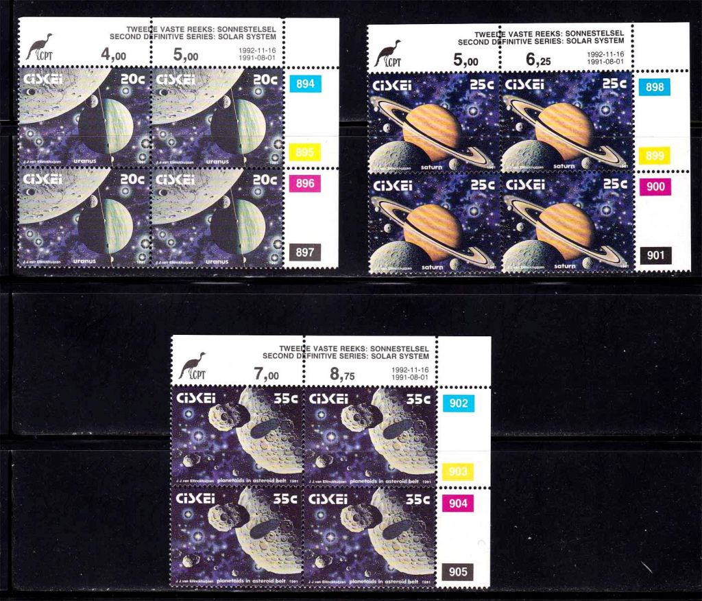 Космос . Цискей / Ciskei 1991 г  MNH - - фото фото фото 0