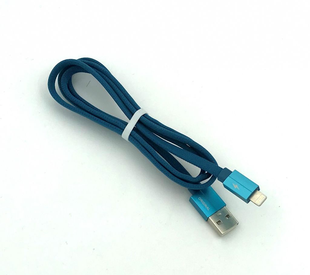 USB кабель / Дата кабель Fast Charge I-105 black-box Lighting Blue - фото фото фото 1