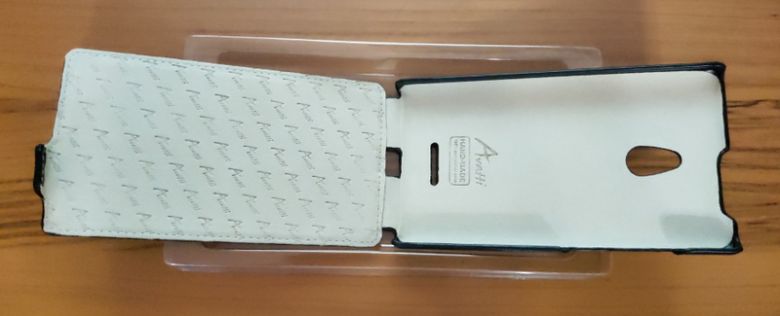 Чохол Avatti Nokia XL Slim Flip Red/white/black - фото фото фото 2