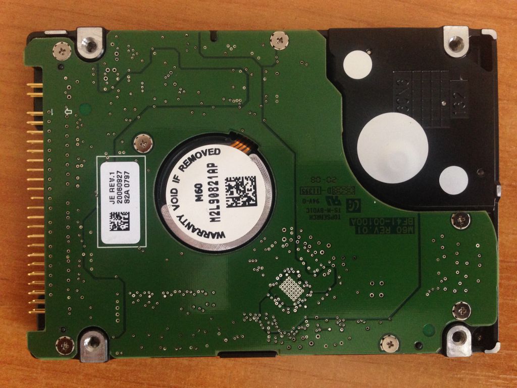 HDD Samsung HM100JC/SCC 100GB IDE 2.5" Не робочий - фото фото фото 1