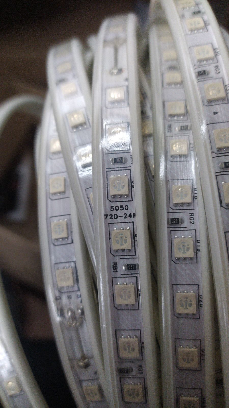 40292 Світлодіодна LED стрічка 220v 5050 72led/m-,20м. - фото фото фото 2