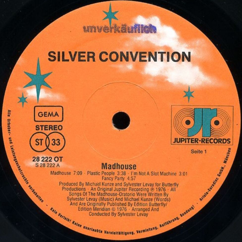 Silver Convention - Madhouse - 1976.   (LP). 12. Vinyl. Пластинка. Germany - фото фото фото 2
