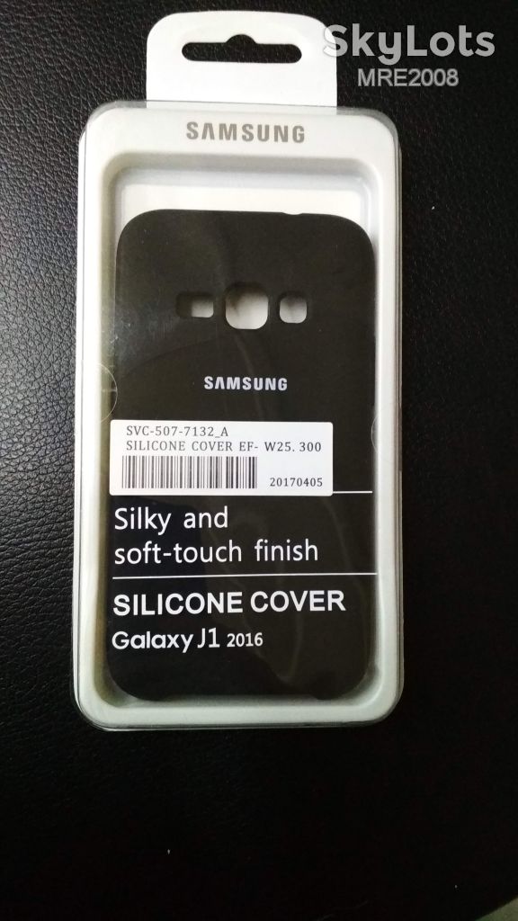 Чехол Silicone Cover для Samsung Galaxy J1 2016 J120 black - фото фото фото 0