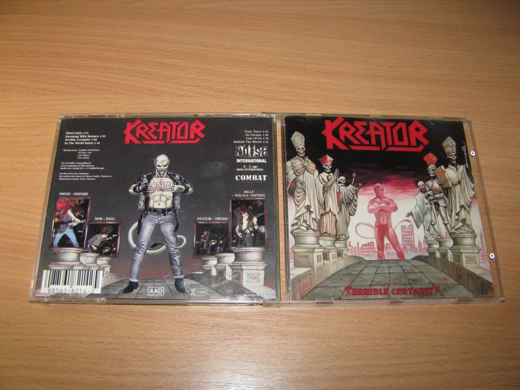 KREATOR - Terrible Certainty  (1987 Combat 1st press,USA) - фото фото фото 0