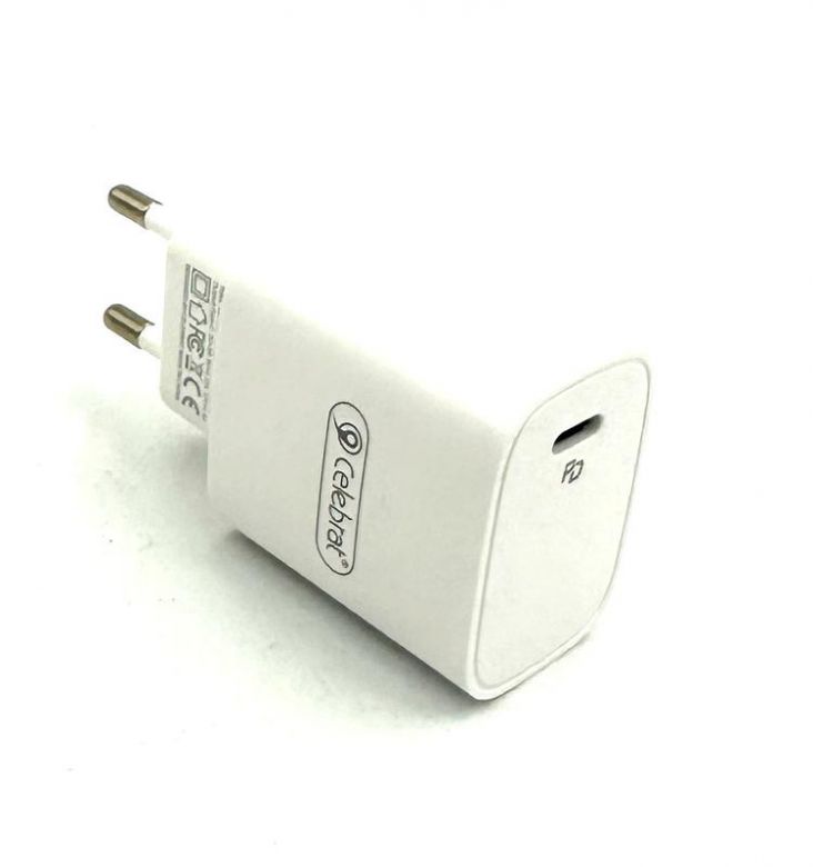 Зарядний пристрій CELEBRAT C-H1-EU 20W Smart Travel Charger 1PD - фото фото фото 1