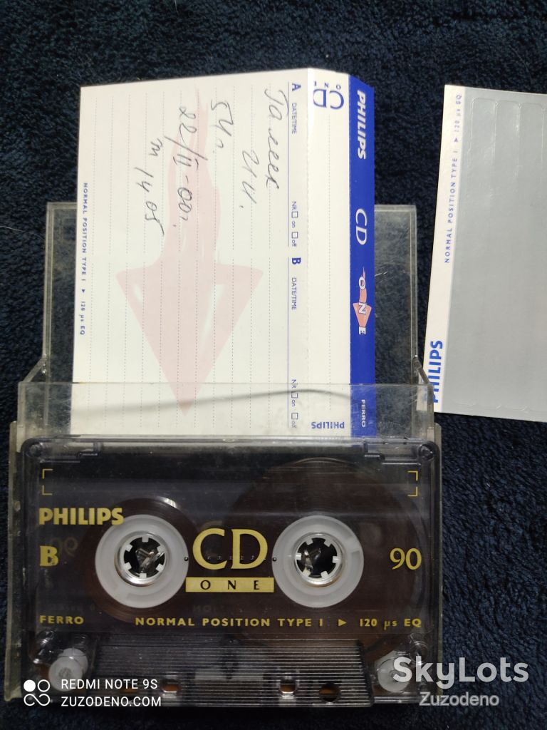 Б/У Аудио кассета PHILIPS CD One 90 - фото фото фото 2