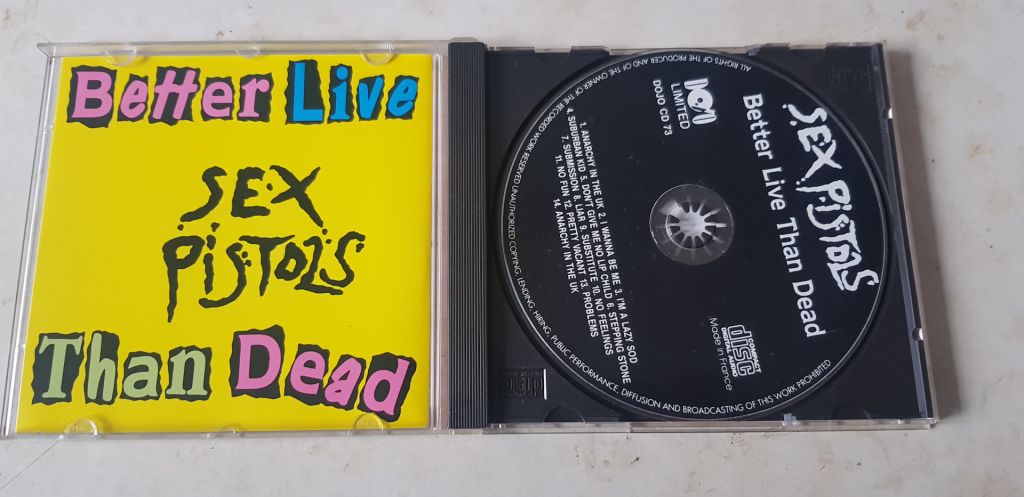 Sex Pistols Better Live Than Dead CD фірмовий - фото фото фото 2