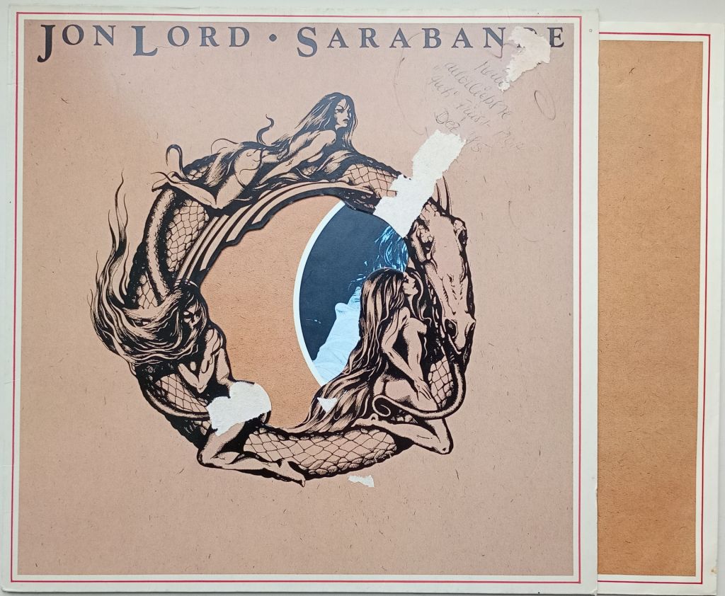 JON LORD Sarabande LP  VG+/VG- - фото фото фото 1