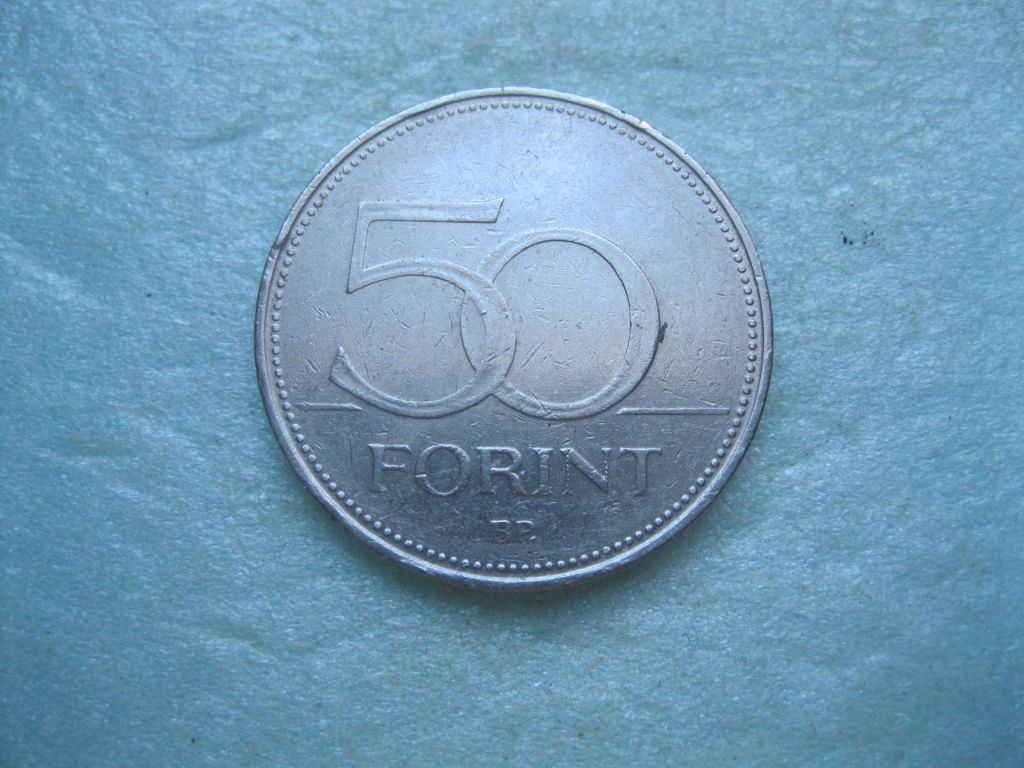 Венгрия .50 форинтов 1995 года. Фауна .Сокол - фото фото фото 3
