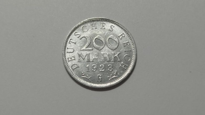 Германия. 200 марок. 1923. - фото фото фото 2