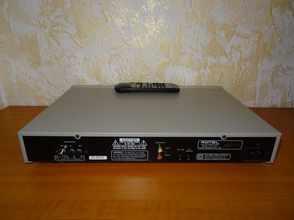 Rotel RT-02 FM/AM Stereo Tuner RDS. 150$ - фото фото фото 9