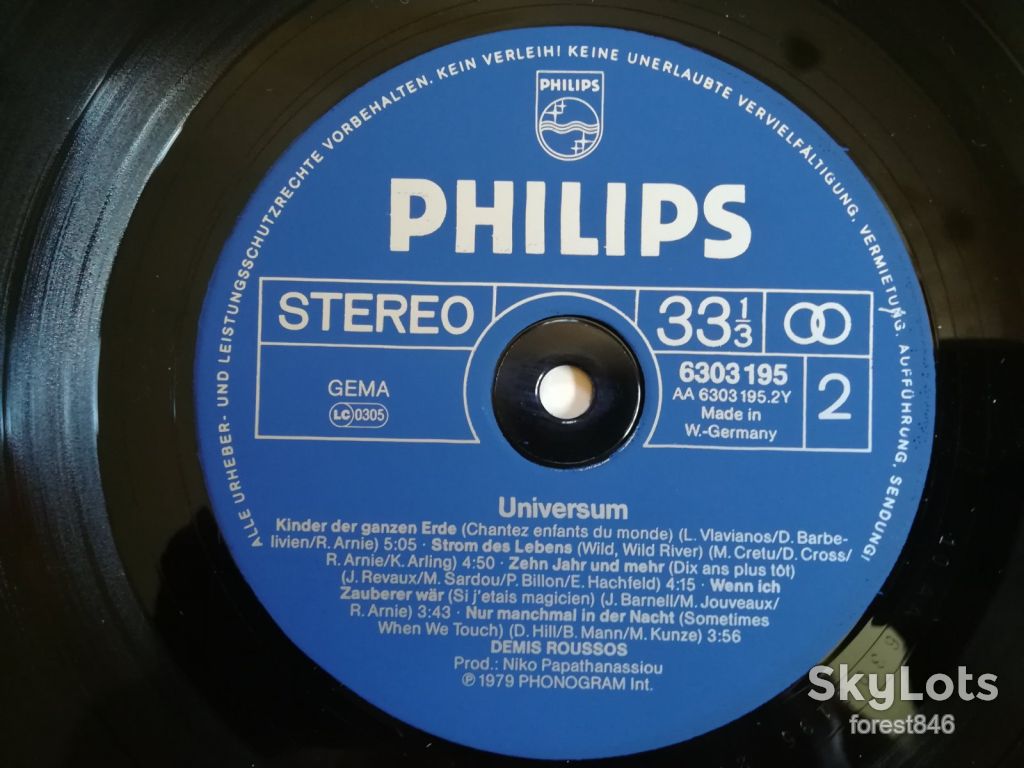 Demis Roussos-Universum  (глянс. конв.)-Ex.+, Німеччина  (&amp;30) - фото фото фото 3